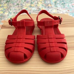 Liewood Bre Beach Sandals Apple Red - EXCELLENT CONDITION - Sz 8 US / 24 EU